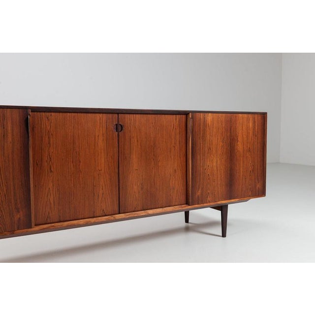 Sideboard in Rosewood attributed to Henry Rosengren Hansen for Brande Møbelindustri, Denmark, 1960s For Sale - Image 9 of 18