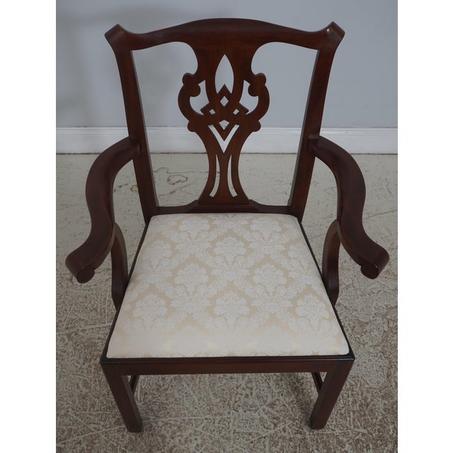 Age: Approx: 30 Years Old Details: Mahogany Fine Carved Details High Quality Construction Mismatched Fabrics On Some Seats...