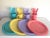 Plastic 1980s Vintage Modern Pastel Melamine Dinnnerware - 20 Pieces For Sale - Image 7 of 7