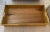 1970s Vintage Oversized Acacia Wood Kitchen Countertop/ Serving Display Tray For Sale - Image 5 of 9