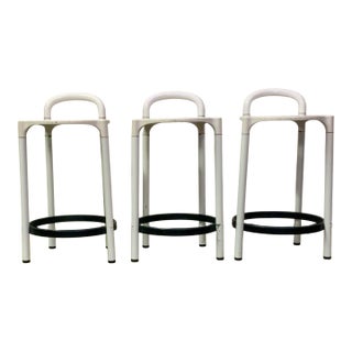 Set of Three Stools Attributed to Anna Castelli Ferrieri for Kartell, 1980s For Sale