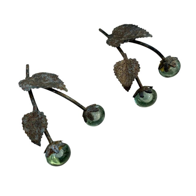 Murano Vintage Italian Hand Blown Fruit Sculptural Objects For Sale - Image 4 of 9