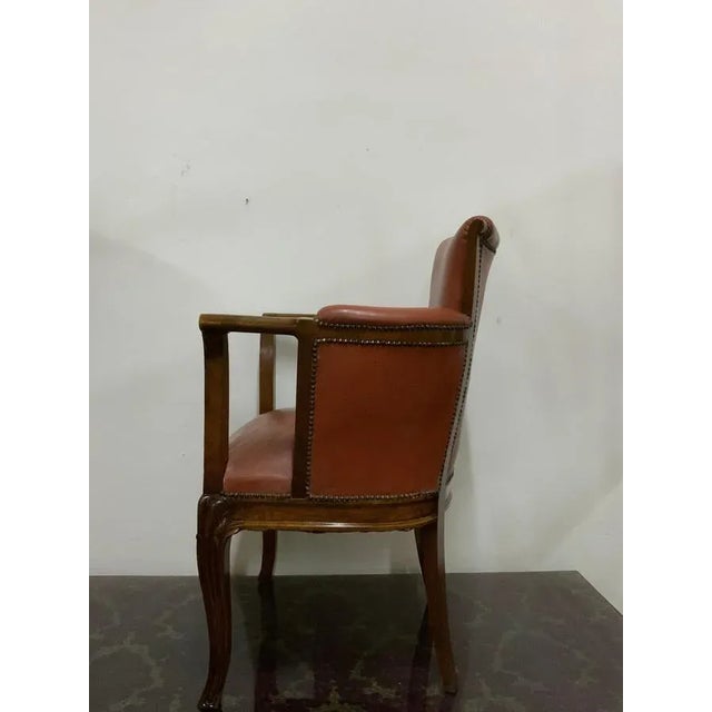 1920s Desk Armchair by Basile For Sale - Image 5 of 14