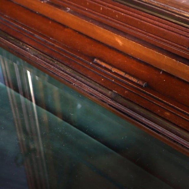 Antique French Louis XVI Gilt Wood & Ormolu Vitrine C1920 For Sale - Image 12 of 16
