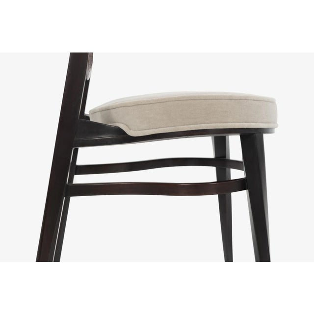 Edward Wormley for Dunbar Attributed Caned Back Dining Chairs - Set of 10 For Sale - Image 10 of 13