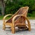 Wood Vintage Coastal 1950s Pencil Reed Loveseat For Sale - Image 7 of 7