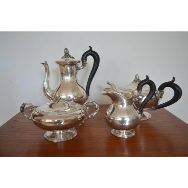 19th-Century French Coffee Service Set from Christofle, Set of 4 For Sale - Image 11 of 12