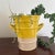 Late 20th Century Yellow Earthenware Planter For Sale - Image 9 of 9