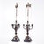Neoclassical Neoclassical Bronze Candelabra Lamps - Pair For Sale - Image 3 of 10