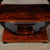 Art Deco Machine Age 3-Tier Walnut Side Table W/ Black Lacquer Round Support For Sale - Image 14 of 14