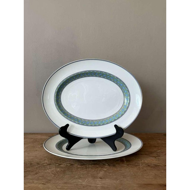 Late 20th Century Vintage Boho Christofle "Torsada" Serving Platter - A Pair For Sale - Image 5 of 5