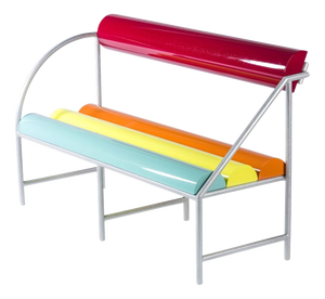 Flash Bench in Powder-Coated Aluminum by Altreforme