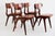Vintage Dutch Teak Dining Chairs by Louis Van Teeffelen for Awa, 1960, Set of 4 For Sale - Image 11 of 14