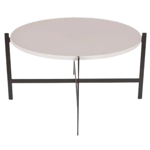 White Porcelain Deck Table by OxDenmarq