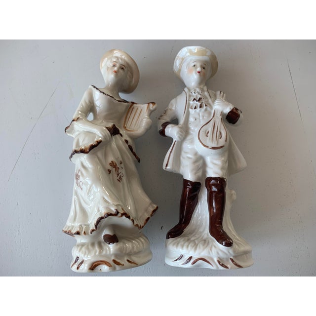 Ceramic Figurines, Set of 2 For Sale - Image 17 of 17