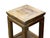 Wood Vintage Patina Square Slim Wood Pedestal Display Stand Side Table For Sale - Image 7 of 9