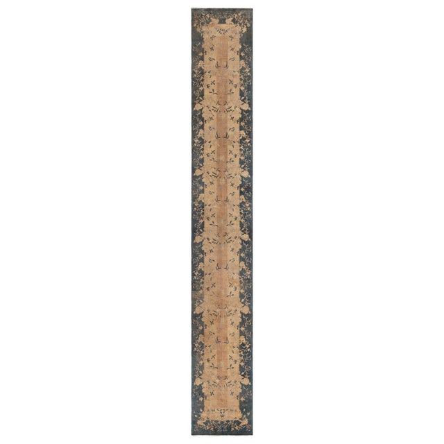 Doris Leslie Blau Vintage Chinese Art Deco Runner (Size Adjusted) For Sale