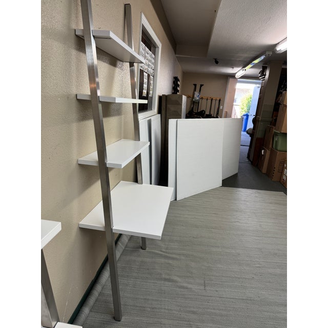 Room & Board Gallery Leaning Desk + Shelves For Sale - Image 11 of 12