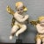 French Provincial 19th Century Wood Hand Carved Cherubs or Angels - a Pair For Sale - Image 3 of 11