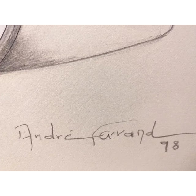 André Ferrand - Large coupe 1 Original work : pencil & ink. Signed and dated lower right. 1998 L 78cm. H 35cm This piece...