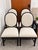 French 4 Vintage Restoration Hardware Dining Chairs For Sale - Image 3 of 12