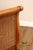 Lexington Cherry And Wicker Queen Sleigh Bed For Sale - Image 4 of 18