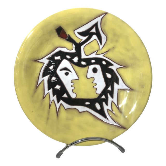 Jean Lurçat Plate, 1959, Ceramic For Sale