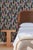 Black Tassel Trellis Grasscloth Wallpaper by House Party | Black Lacquer | 8 Yards For Sale - Image 8 of 8
