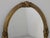 Vintage Oval Mirror in Gilded Frame, 1965 For Sale - Image 4 of 12