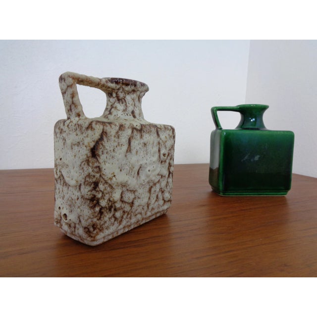 Fat Lava Turin Ceramic Vases from Jopeko, Set of 2, 1970s For Sale - Image 3 of 13