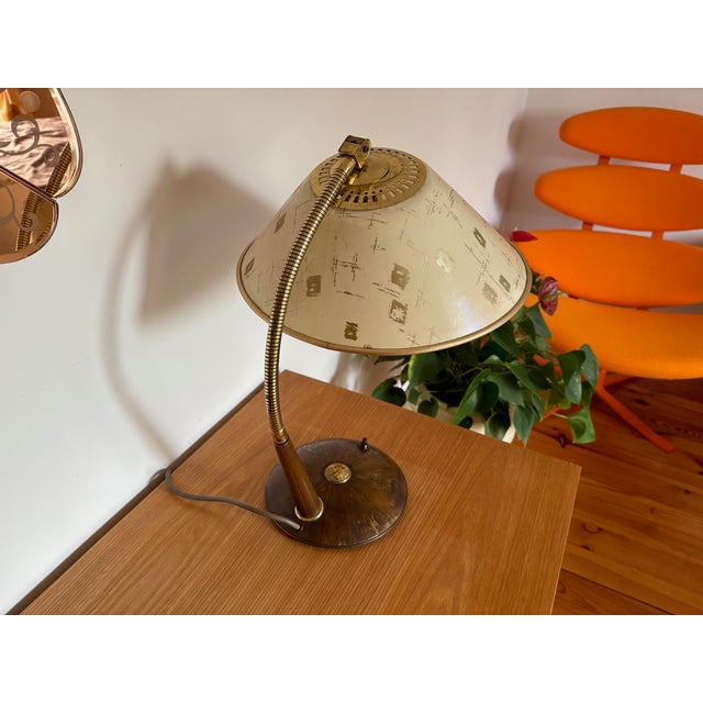 Black Table Lamp from Temde Leuchten, Germany, 1960s For Sale - Image 8 of 15