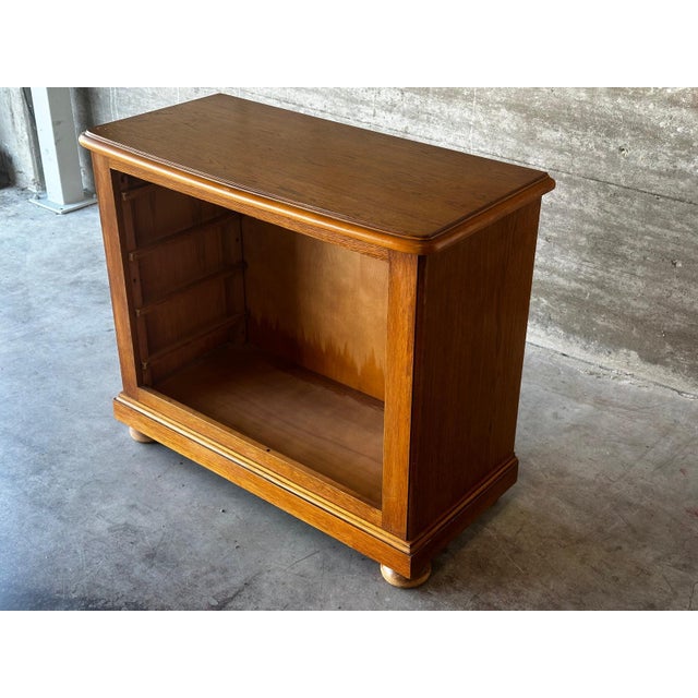 Mid-Century Oak Chest of 4 Drawers, 1950s For Sale - Image 9 of 18