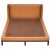 Christian Liaigre Saddle Leather Omen Bed, Queen, France, 2000’s. For Sale In New York - Image 6 of 8