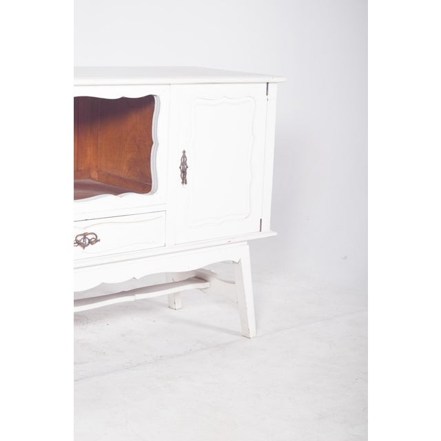 Vintage European White Painted Sideboard, 1920s For Sale - Image 11 of 15