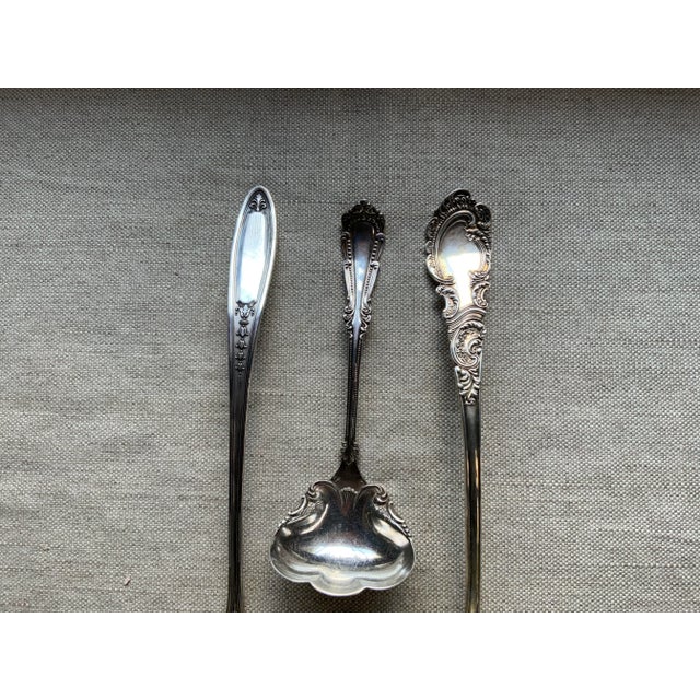 American Silverplate Ladle Collection - From Diplomatic Estate Service For Sale - Image 6 of 12