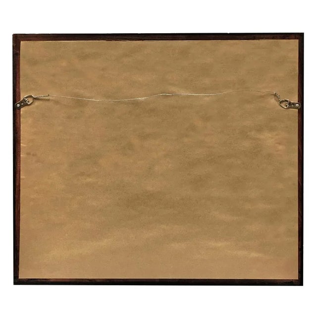 Hares and Young Framed 16x20" Oil Painting Print on Canvas For Sale - Image 4 of 4