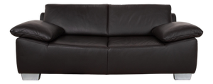 Bentley Two-Seater Sofa in Brown Leather from Ewald Schillig