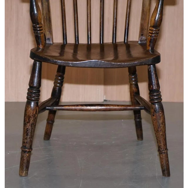 19th Century Oxford Windsor Armchair For Sale - Image 12 of 18