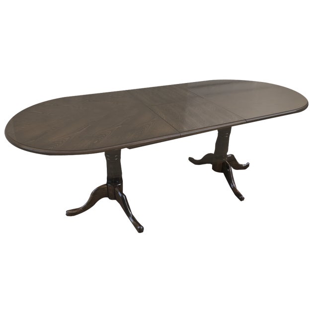 Oval Extendable Table, 1970s For Sale