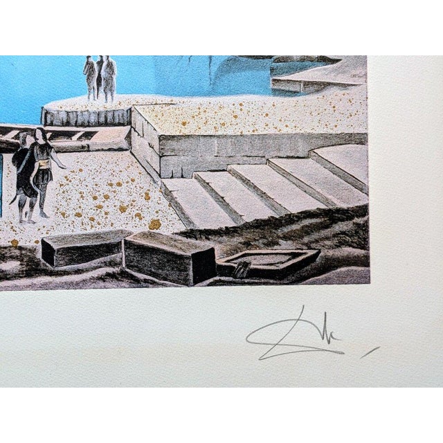 Salvador Dali (1904 - 1989) "La Main de Dali Retirant La Toison D''or (The Hand of Dali Removing the Golden Fleece)", 1977...