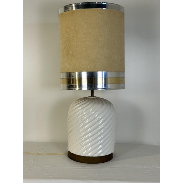 Vintage Table Lamp by Tommaso Barbi, 1970s For Sale - Image 12 of 12