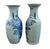 Late 19th Century Chinese Celadon-Ground Blue & White Porcelain Vases – Pair For Sale - Image 4 of 9