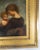 19th Century American Oil Painting of a Mother and Child Signed For Sale - Image 4 of 12