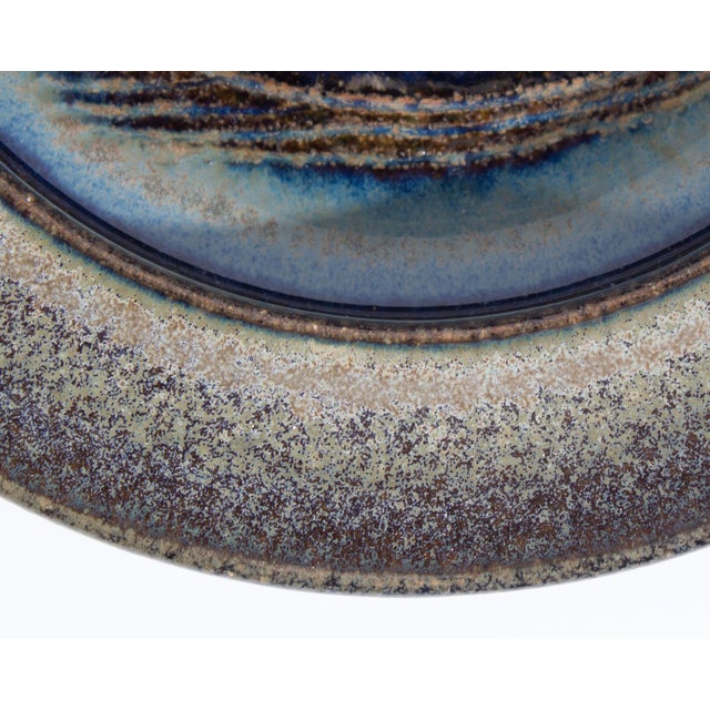 Signed Studio Pottery Dish by Edwin and Mary Scheier For Sale In Indianapolis - Image 6 of 8