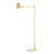 Hudson Valley Lighting Mark D. Sikes Highgrove 1-Light Articulating Floor Lamp, Aged Brass For Sale