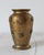 Indian Antique Brass Vase With Sunga Dynasty Coin Relief For Sale - Image 3 of 11