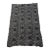 Vintage African Black and White Mud Cloth Textile Mali 60" by 40" For Sale
