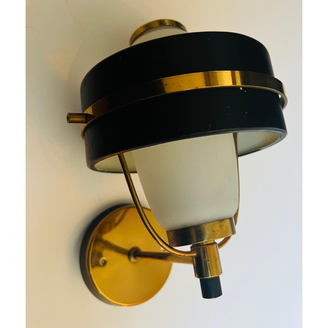 Pair of 1950s Stilnovo Italian Mid Century Wall Lights For Sale - Image 9 of 12