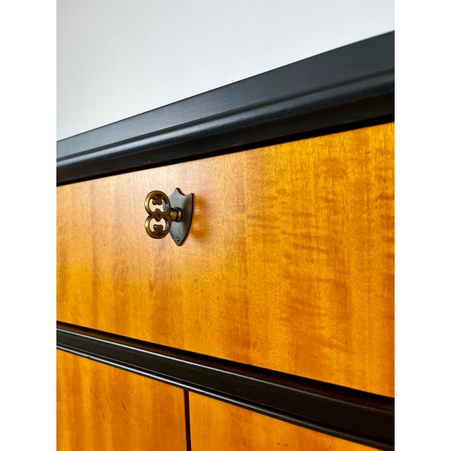 Vintage Baker Furniture Biedermeier Style Chest of Drawers For Sale In Tampa - Image 6 of 12