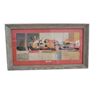 S. Neil Fujita (American, 1921-2010) "Holiday" Print
